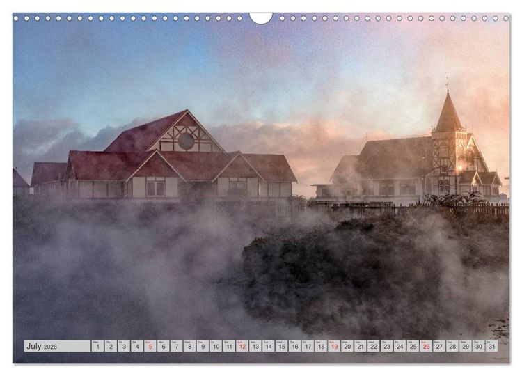 Produktbild: New Zealand, a photographic journey from North to South (Wall Calendar 2026 DIN A3 landscape), CALVENDO 12 Month Wall Calendar