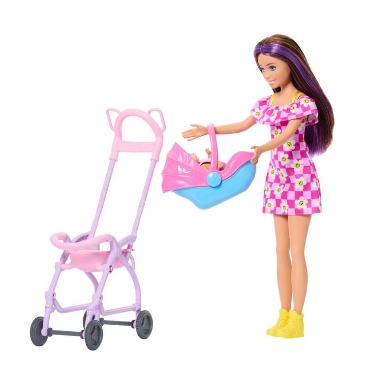Produktbild: Barbie "Skipper Babysitters Inc." Kinderwagen Spielset