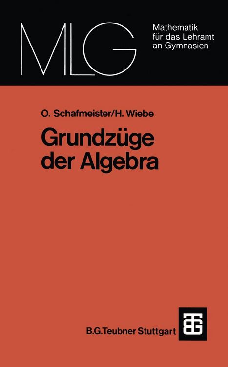 Produktbild: Grundz&uuml;ge der Algebra