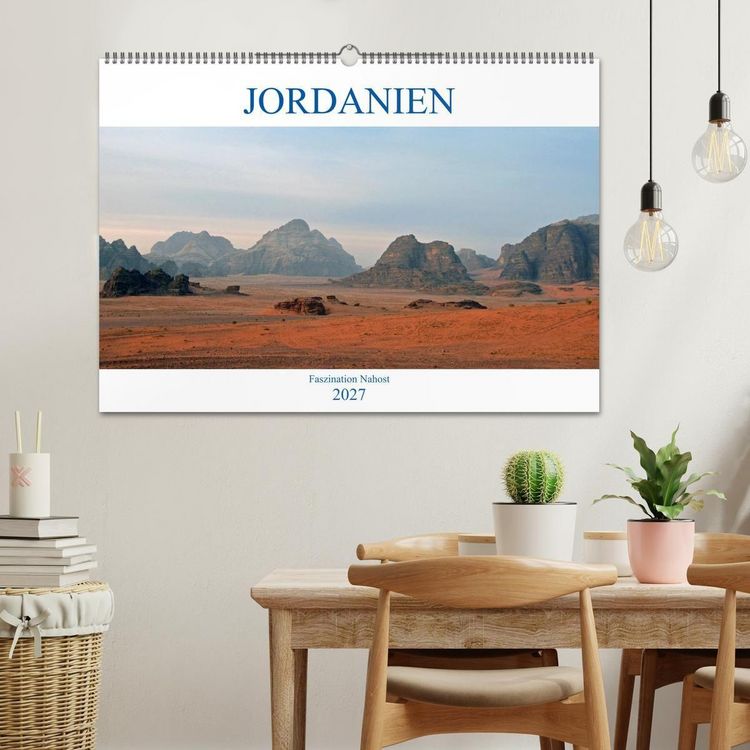 Produktbild: JORDANIEN, Faszination Nahost (Wandkalender 2027 DIN A2 quer), CALVENDO Monatskalender