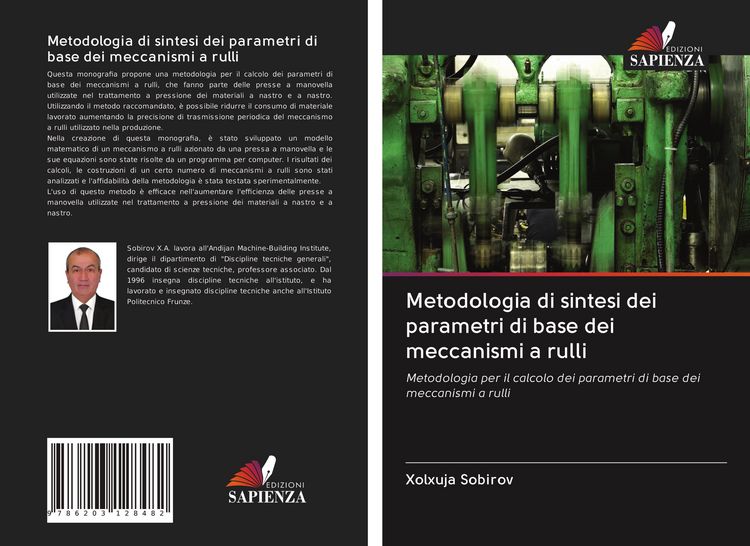 Produktbild: Metodologia di sintesi dei parametri di base dei meccanismi a rulli