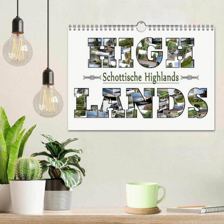 Produktbild: Schottische Highlands (Wandkalender 2026 DIN A4 quer), CALVENDO Monatskalender