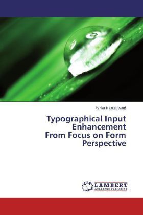 Produktbild: Hazrativand, P: Typographical Input Enhancement  From Focus