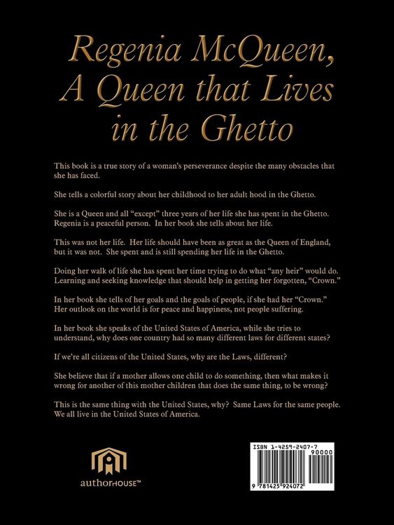 Produktbild: Regenia McQueen, A Queen that Lives in the Ghetto