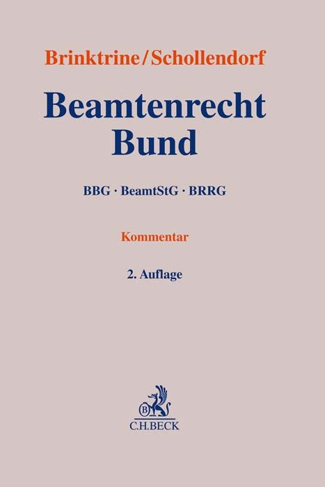 Produktbild: Beamtenrecht Bund