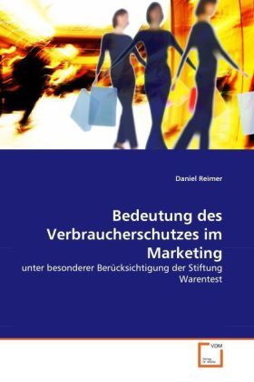 Produktbild: Reimer, D: Bedeutung des Verbraucherschutzes im Marketing