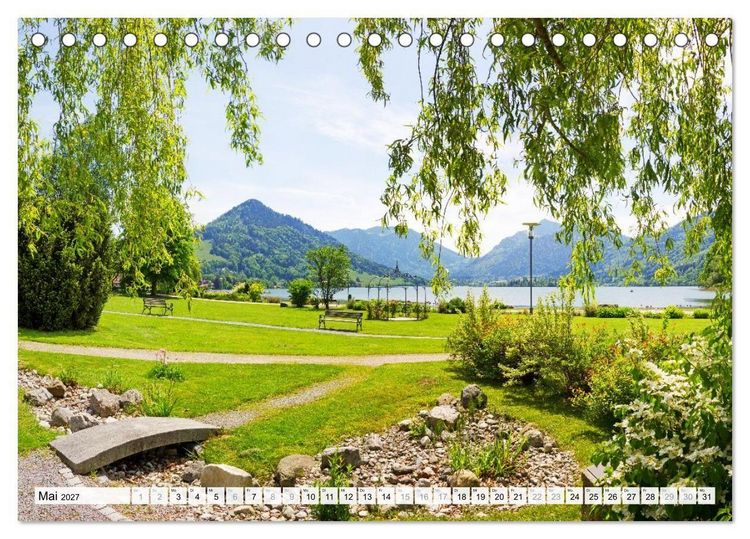 Produktbild: Schliersee-Idylle (Tischkalender 2027 DIN A5 quer), CALVENDO Monatskalender