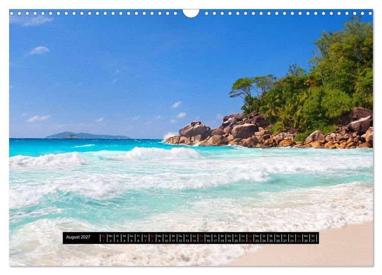 Produktbild: Seychellen (Wandkalender 2027 DIN A3 quer), CALVENDO Monatskalender