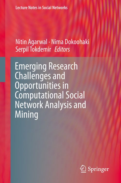 Produktbild: Emerging Research Challenges and Opportunities in Computational Social Network Analysis and Mining