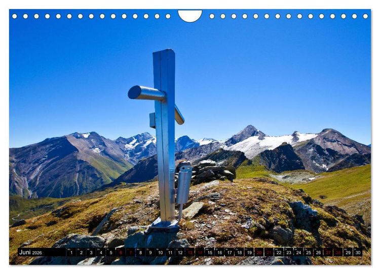Produktbild: Gr&uuml;&szlig;e aus Kaprun (Wandkalender 2026 DIN A4 quer), CALVENDO Monatskalender