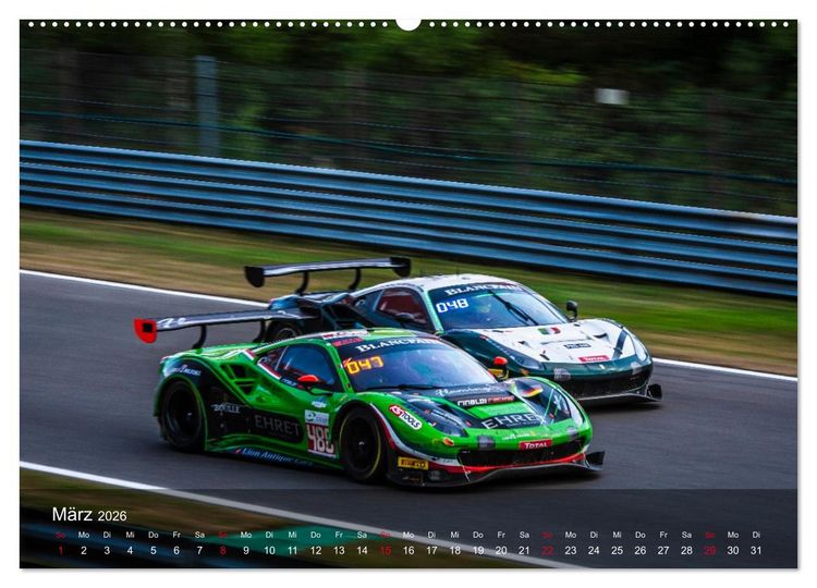 Produktbild: Motorsport aus Maranello (hochwertiger Premium Wandkalender 2026 DIN A2 quer), Kunstdruck in Hochglanz
