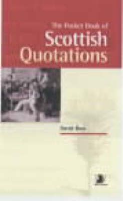 Produktbild: Pocket Books of Scottish Quotations