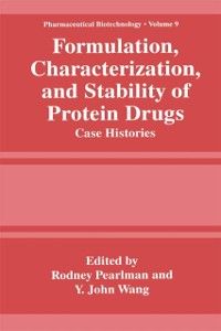 Produktbild: Formulation, Characterization, and Stability of Protein Drugs