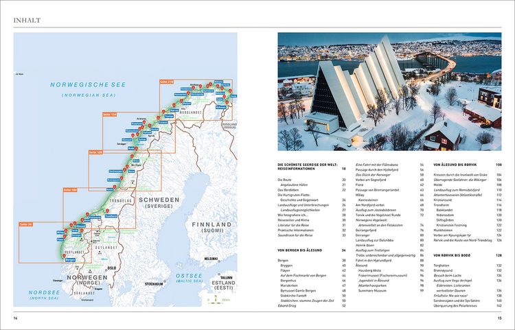 Produktbild: KUNTH Bildband Hurtigruten