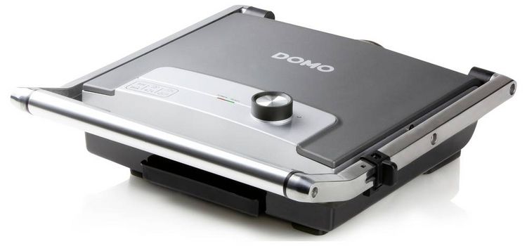 Produktbild: DOMO DO9225G Elektro Grill Cool-Touch-Geh&auml;use, Antihaftbeschichtung, Kontrollleuchte Schwarz