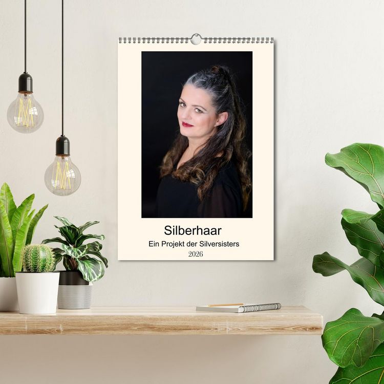 Produktbild: Silberhaar (Wandkalender 2026 DIN A3 hoch), CALVENDO Monatskalender