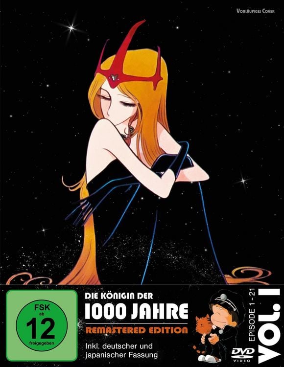 Produktbild: Die K&ouml;nigin der tausend Jahre - Remastered Edition: Volume 1 (Ep. 1-21) [4 DVDs]