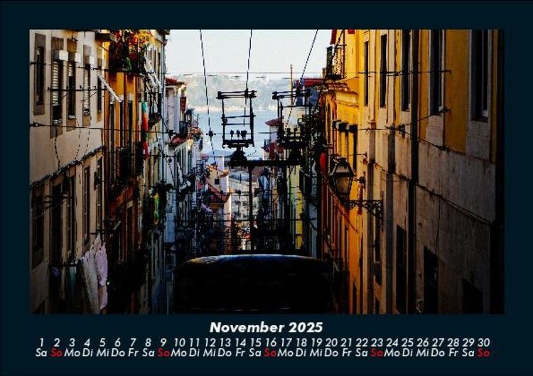 Produktbild: Lissabon 2025 Fotokalender DIN A5