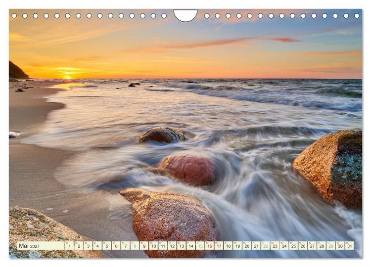 Produktbild: R&uuml;gen - Jasmund Nationalpark (Wandkalender 2027 DIN A4 quer), CALVENDO Monatskalender