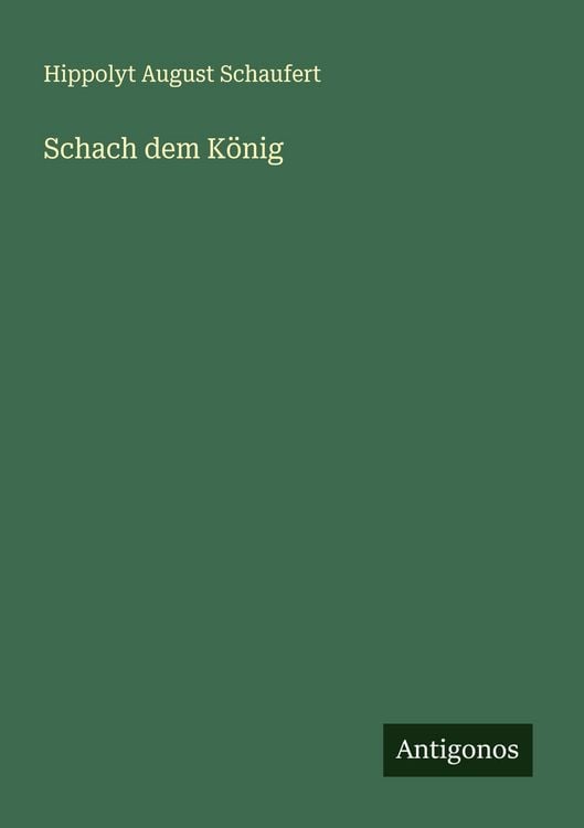 Produktbild: Schach dem K&ouml;nig