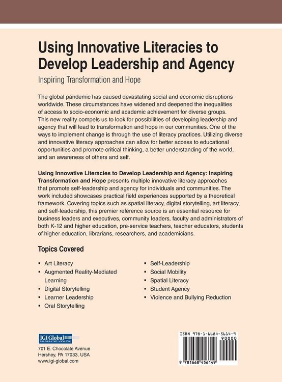 Produktbild: Using Innovative Literacies to Develop Leadership and Agency