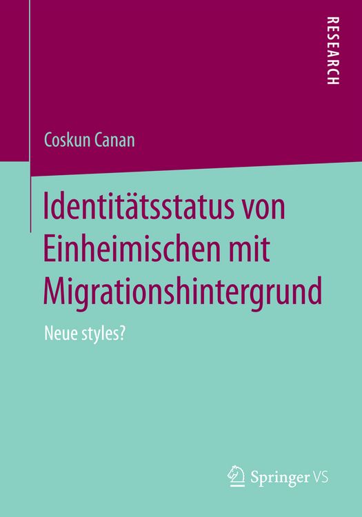 Produktbild: Identit&auml;tsstatus von Einheimischen mit Migrationshintergrund