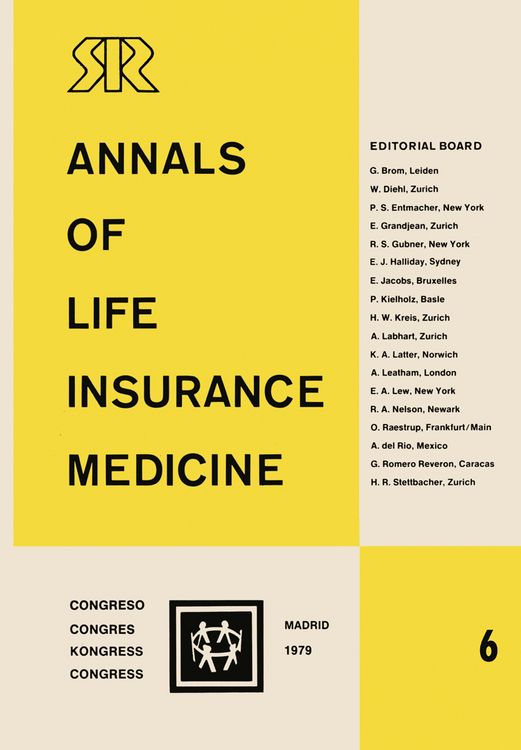 Produktbild: Annals of Life Insurance Medicine 6
