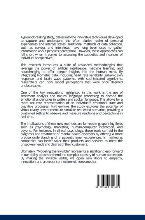 Produktbild: Modeling the Invisible: New Methods for Unobservable Individual Perceptions