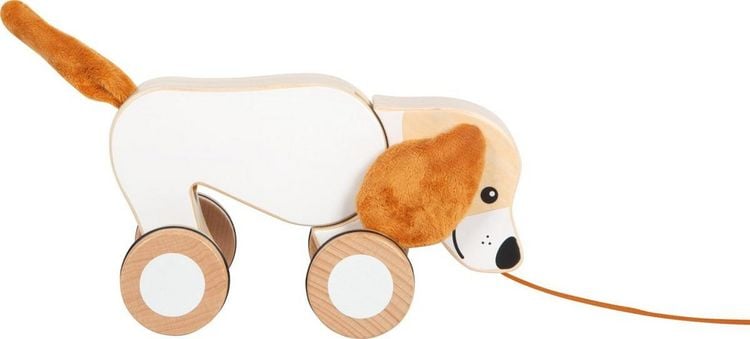 Produktbild: Nachziehtier Hund mit Knisterohren