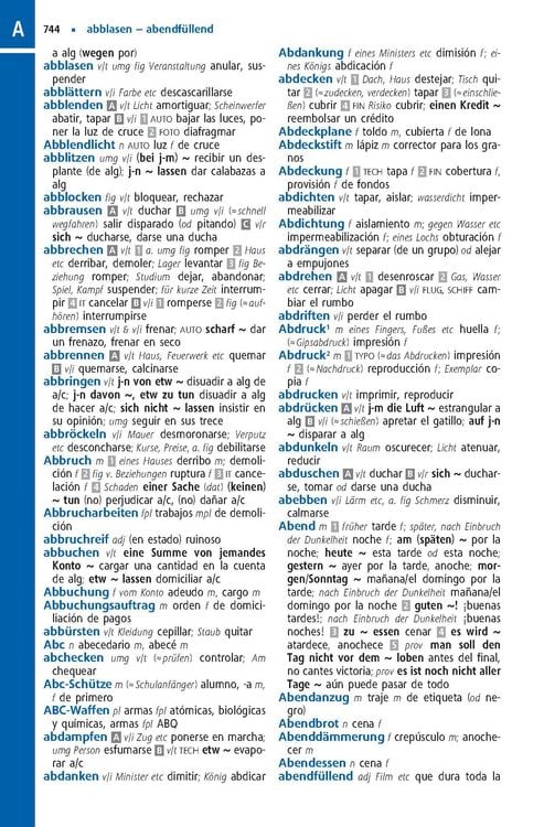 Produktbild: Langenscheidt Abitur-W&ouml;rterbuch Spanisch Klausurausgabe