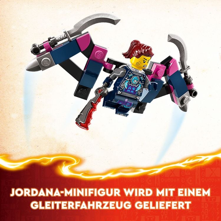 LEGO NINJAGO 71812 Kais Ninja-Kletter-Mech Set mit Actionfigur-Spielzeug