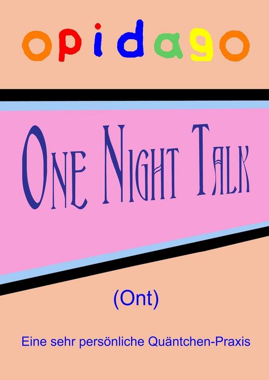 Produktbild: One Night Talk