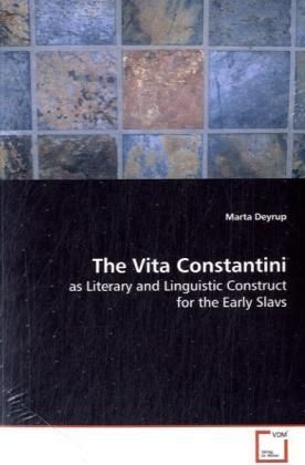 Produktbild: Deyrup, M: The Vita Constantini