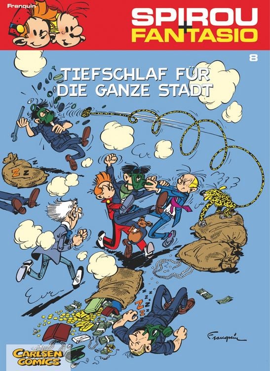 Produktbild: Spirou und Fantasio 8: Tiefschlaf für die ganze Stadt