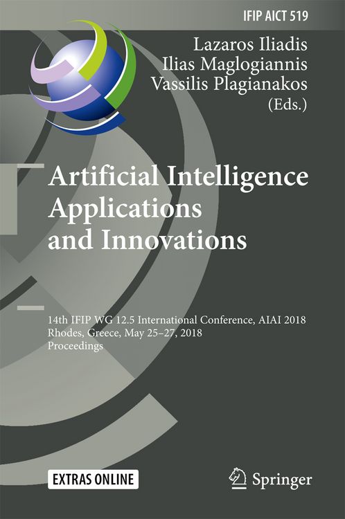 Produktbild: Artificial Intelligence Applications and Innovations