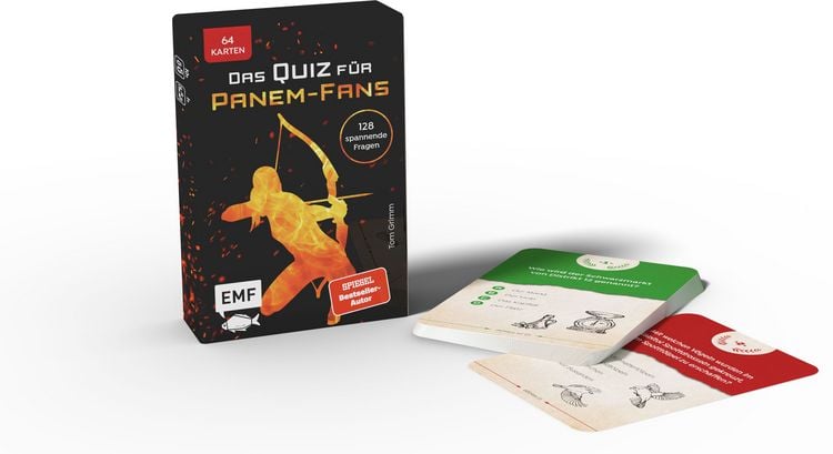 Produktbild: Kartenspiel: Das inoffizielle Quiz f&uuml;r Tribute von Panem-Fans