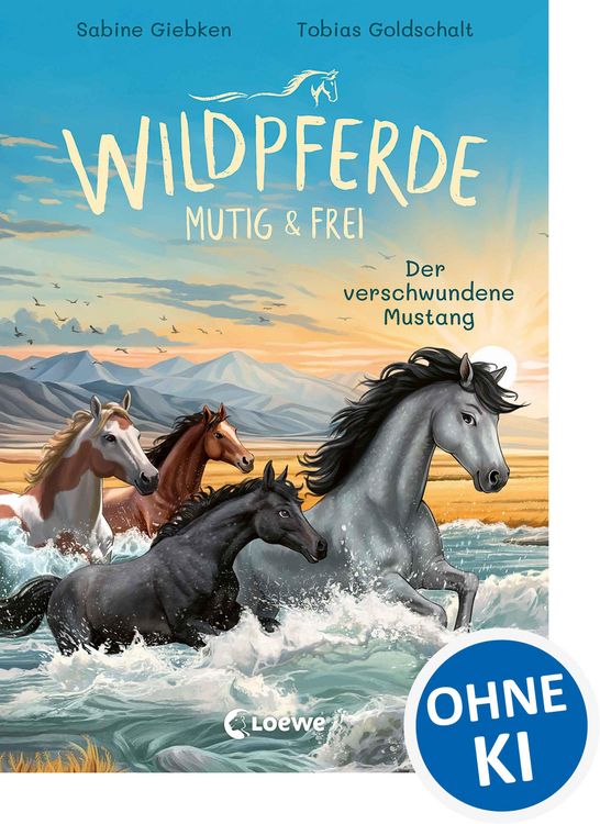 Produktbild: Wildpferde - mutig und frei (Band 4) - Der verschwundene Mustang