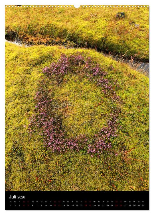 Produktbild: NATUREART - KUNST IN DER NATUR (Wandkalender 2026 DIN A2 hoch), CALVENDO Monatskalender