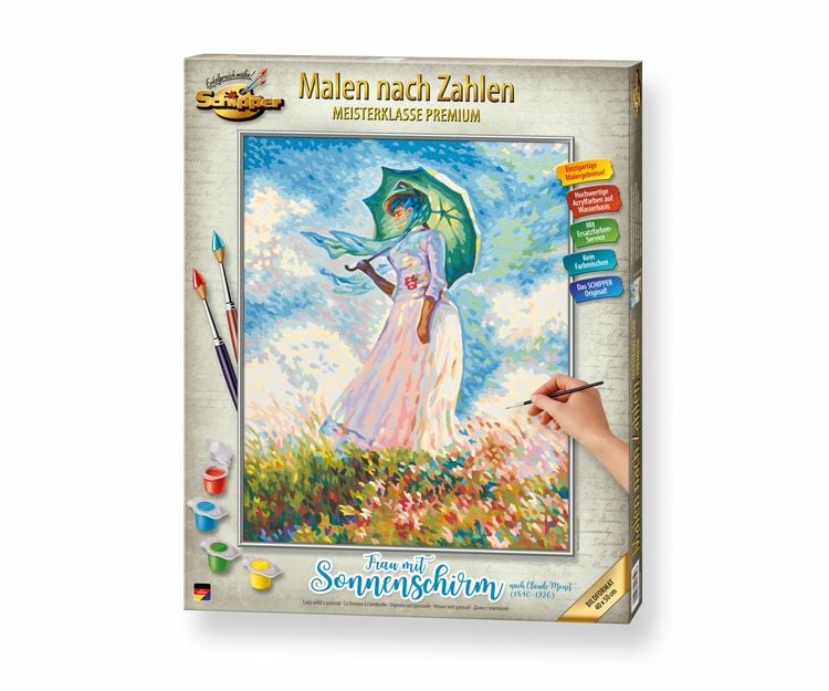 Produktbild: MNZ - Frau mit Sonnenschirm