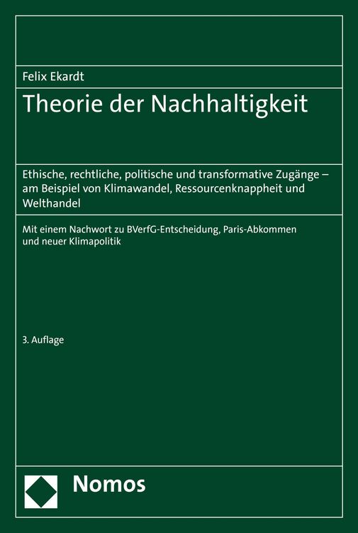 Produktbild: Theorie der Nachhaltigkeit