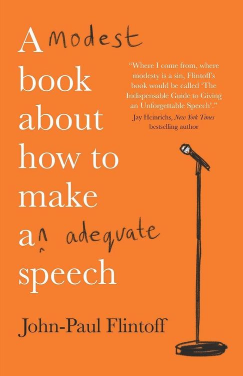Produktbild: A Modest Book About How to Make an Adequate Speech