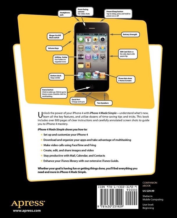 Produktbild: iPhone 4 Made Simple