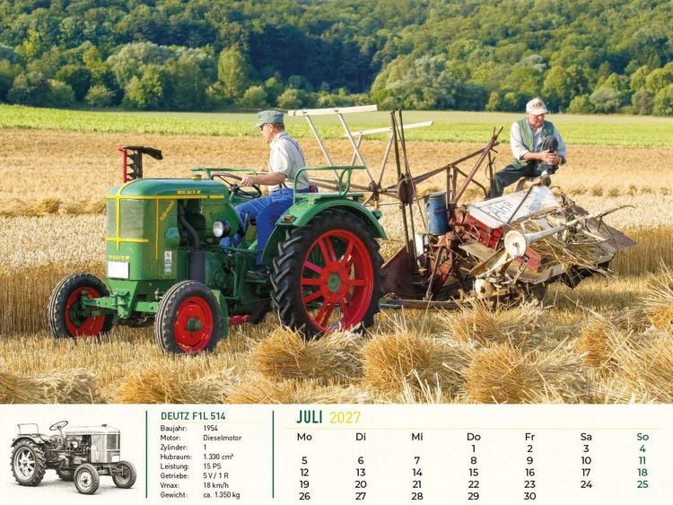 Produktbild: Faszination Schlepper Kalender 2027