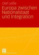 Produktbild: Europa zwischen Nationalstaat und Integration