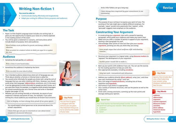 Produktbild: AQA GCSE 9-1 English Language Writing (Papers 1 & 2) Revision Guide