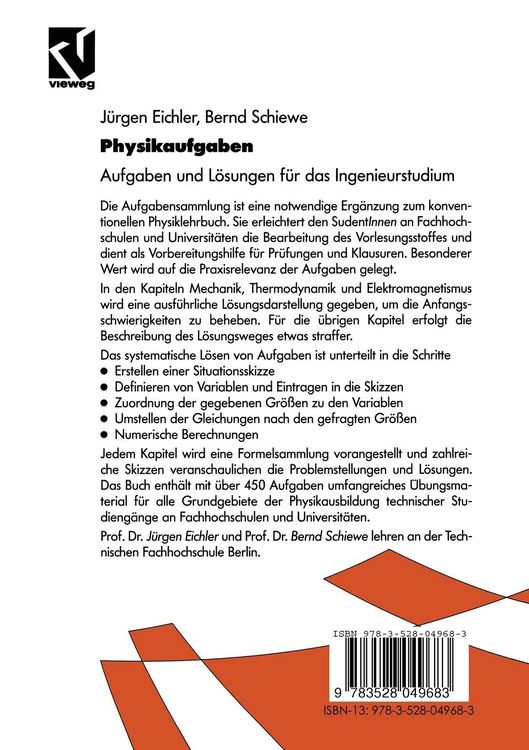 Produktbild: Physikaufgaben