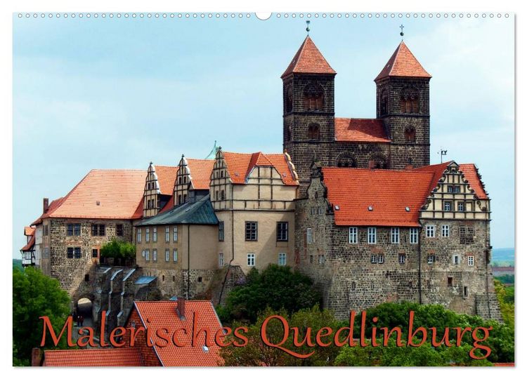 Produktbild: Malerisches Quedlinburg (Wandkalender 2026 DIN A2 quer), CALVENDO Monatskalender