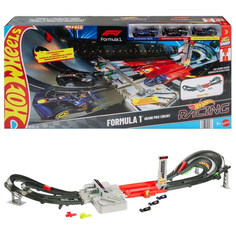 Produktbild: Hot Wheels Racing Formel 1 Grand Prix Rennstrecke