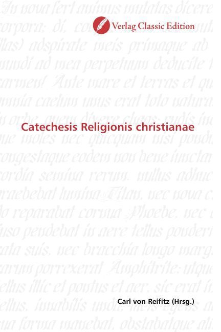 Produktbild: Catechesis Religionis christianae