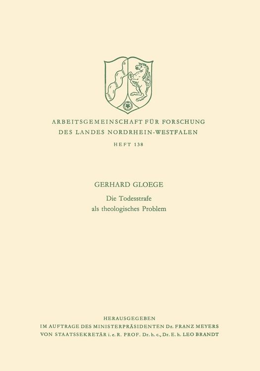 Produktbild: Die Todesstrafe als theologisches Problem